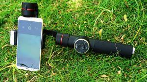 AFI V5 Professional 3 축 Brushless Gyro 모터 Gopros 카메라와 호환되는 스마트 폰용 휴대용 Gimbal